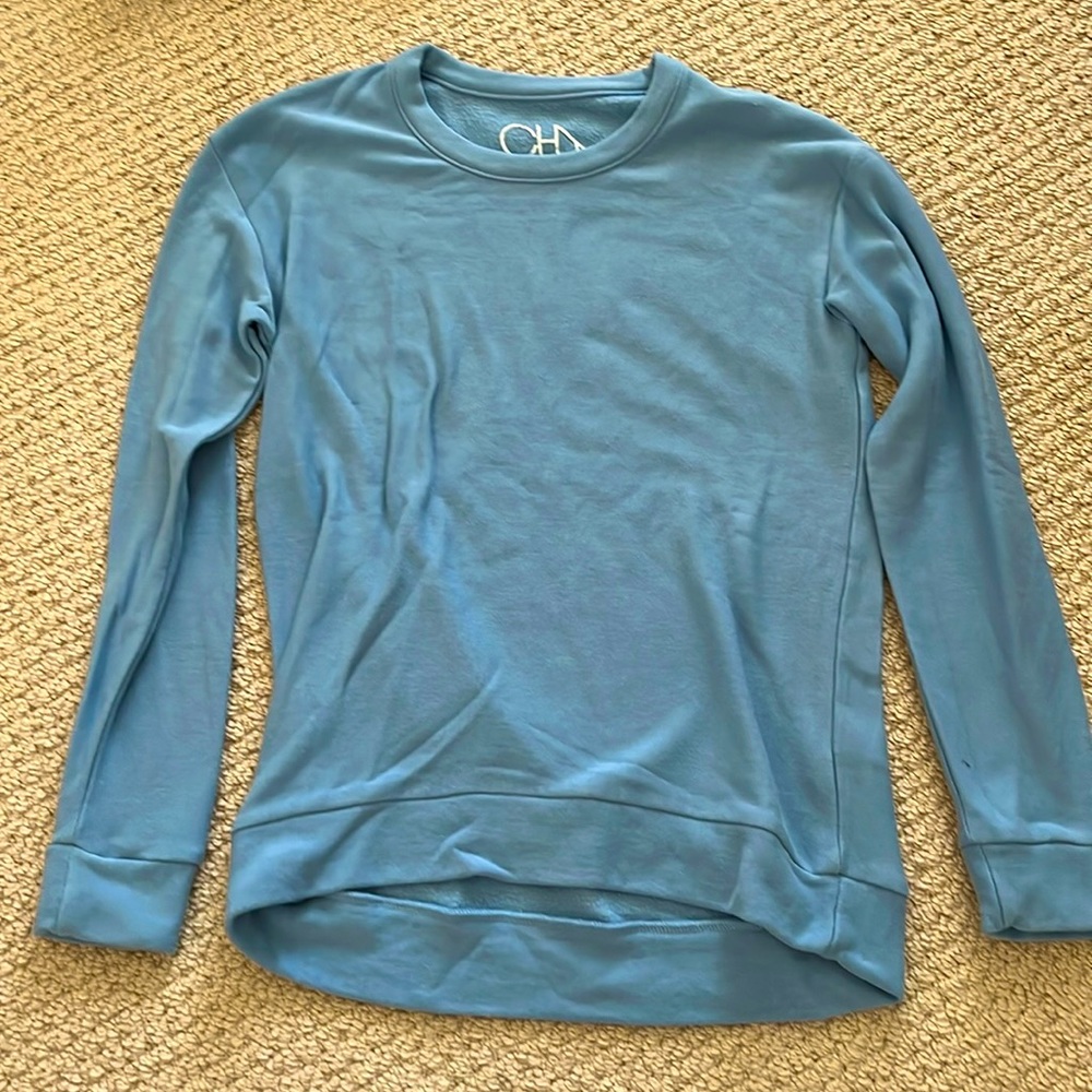 light blue Chaser crewneck